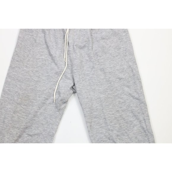Vintage 70s Streetwear Mens Large Blank Gusseted Triblend Sweatpants Joggers USA - Picture 3 of 15